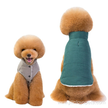 Warm pet dog jacket small for snow